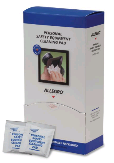 Product ALL3001: ALLEGRO ALCOHOL FREE  RESPIRATOR TOWELETTES, 5" X 8"