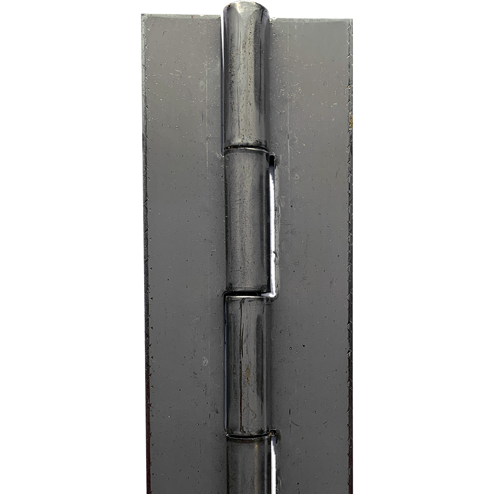 CONTINUOUS HINGE, STAINLESS,
72&quot;L X 3&quot; OPEN WIDTH, 3/8&quot;
PIN, .120 (11 GA) THICK