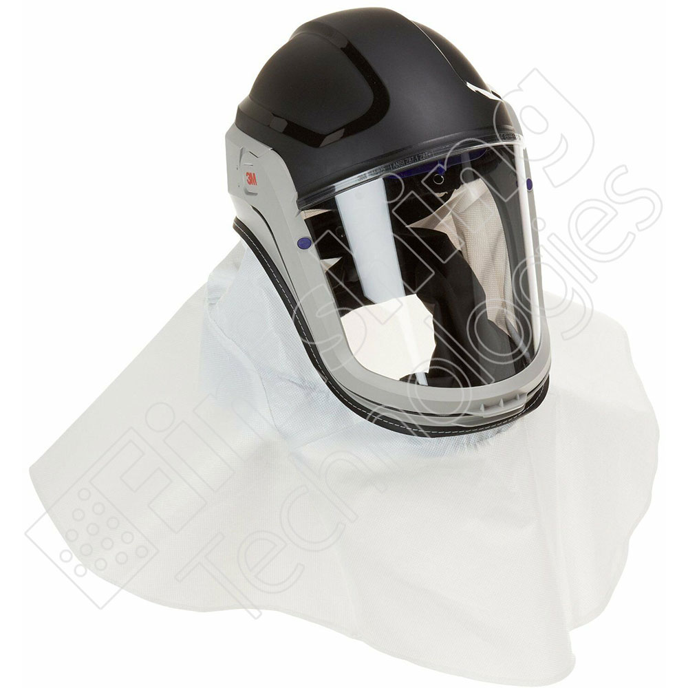 3M VERSAFLO RESPIRATORY
HELMET ASSEMBLY M-405, WITH
STANDARD VISOR AND SHROUD, 1
EA/CASE