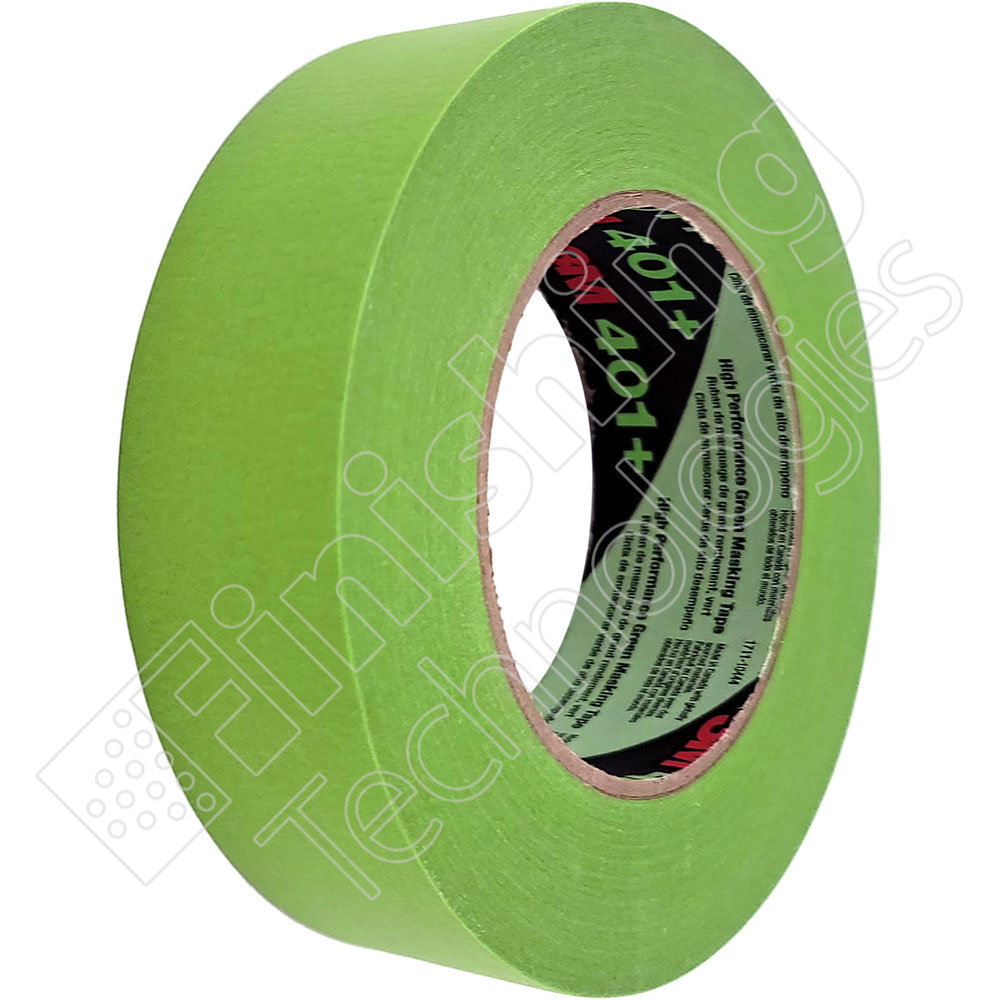 Product MMM64763-5: 3M HIGH PERFORMANCE GREEN MASKING TAPE 401+, 48 MM X 55