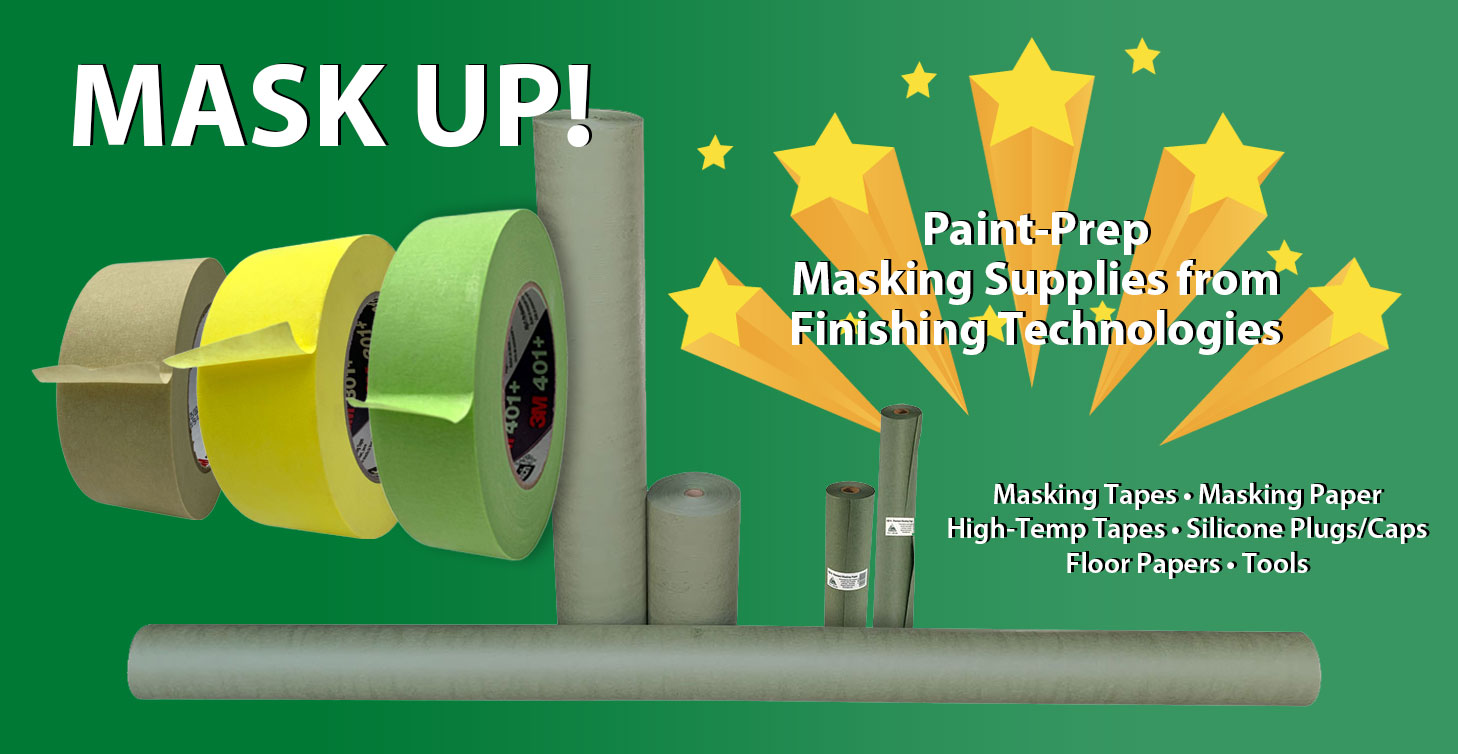 Paint-prep Masking Supplies from Finishing Technologies
