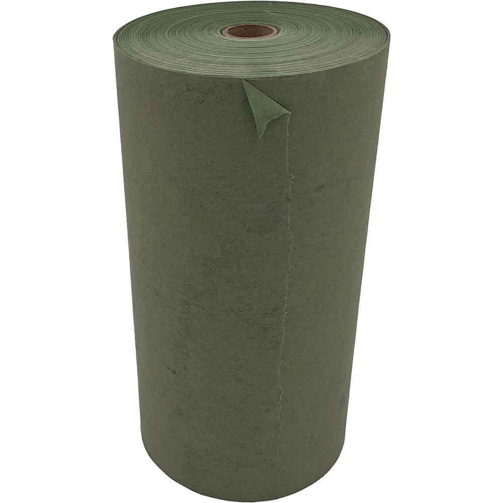 Product PCPFGR12: MASKING PAPER GREEN, 12"X1000' 30LB, (3 ROLL/CASE)