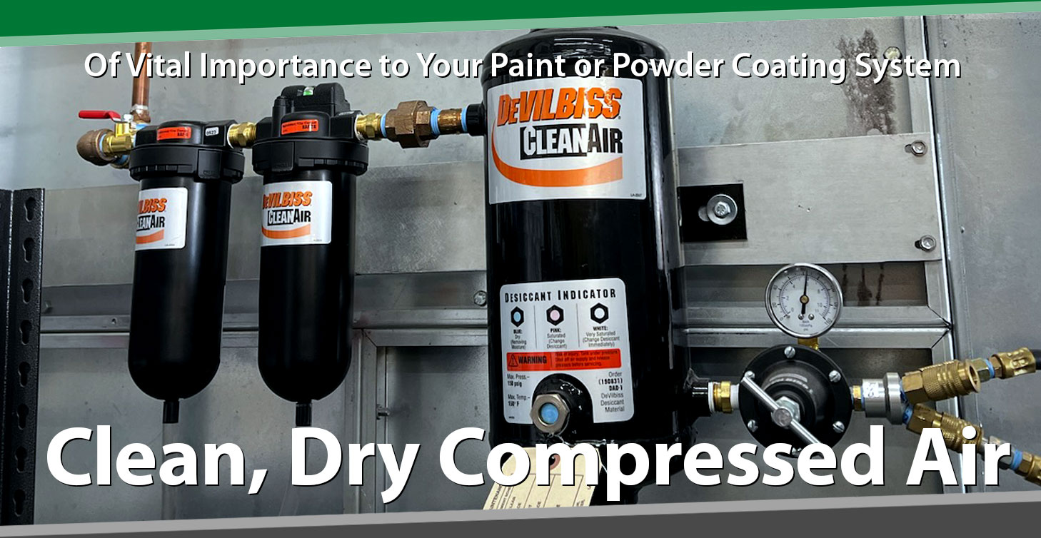 The Importance of Clean, Dry Air in Your Paint or Powder System