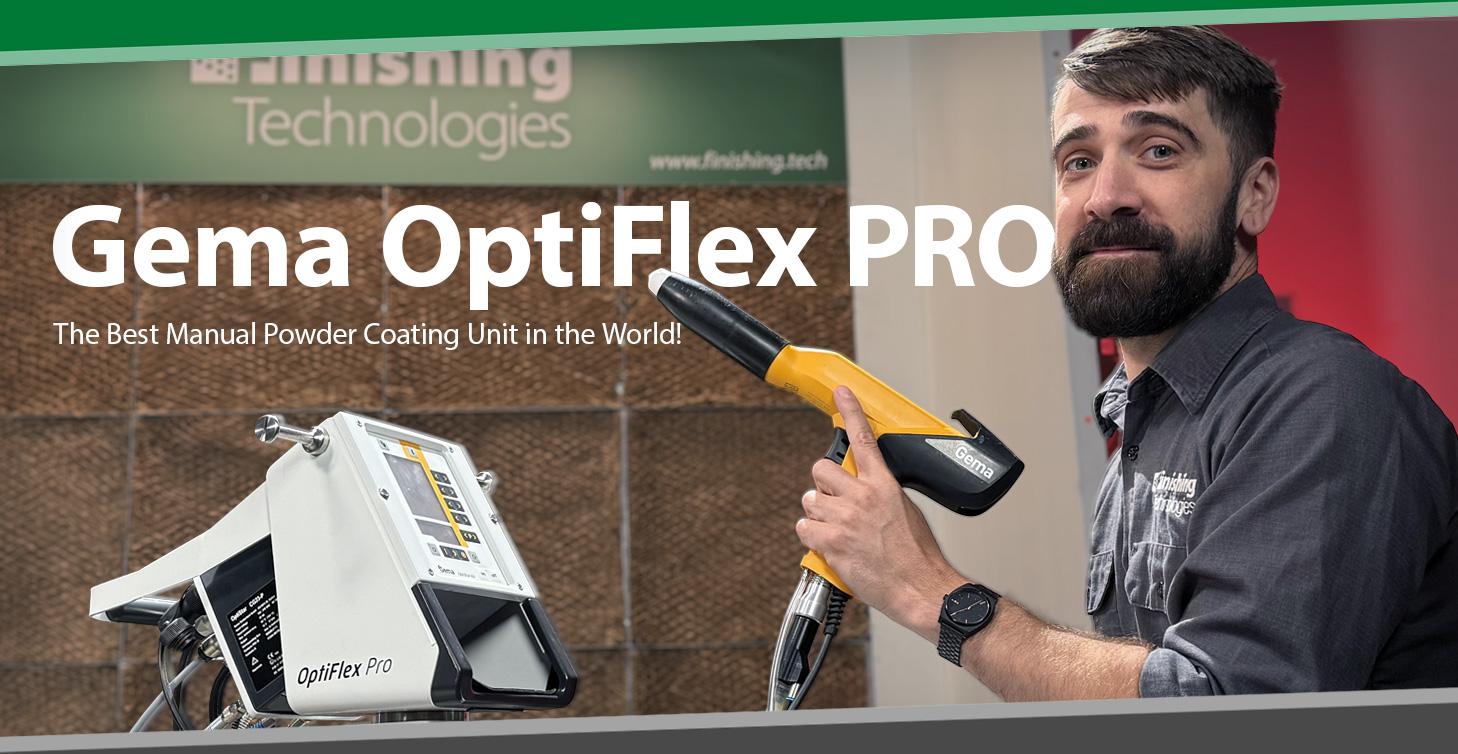 The Gema OptiFlex PRO Manual Powder Coating  Units