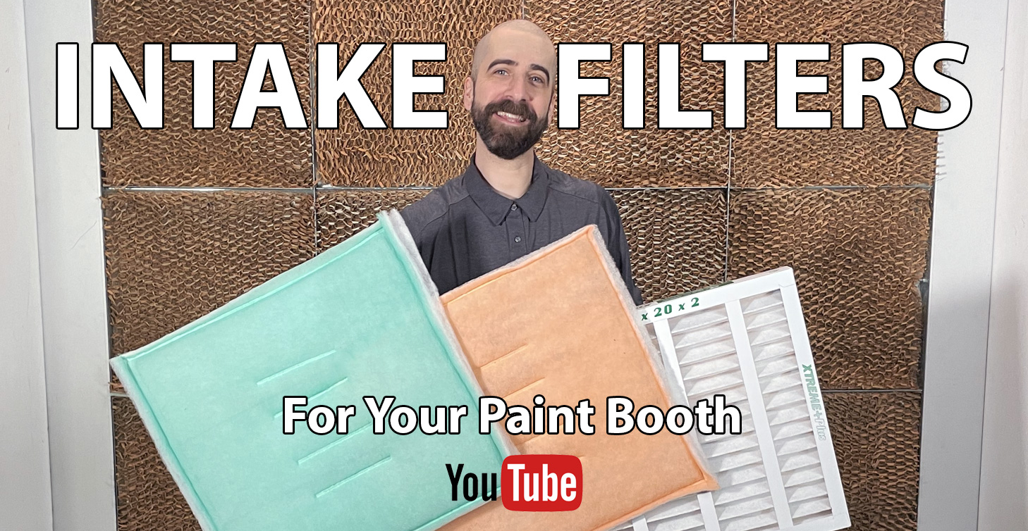Intake Filters for your Paint booth
